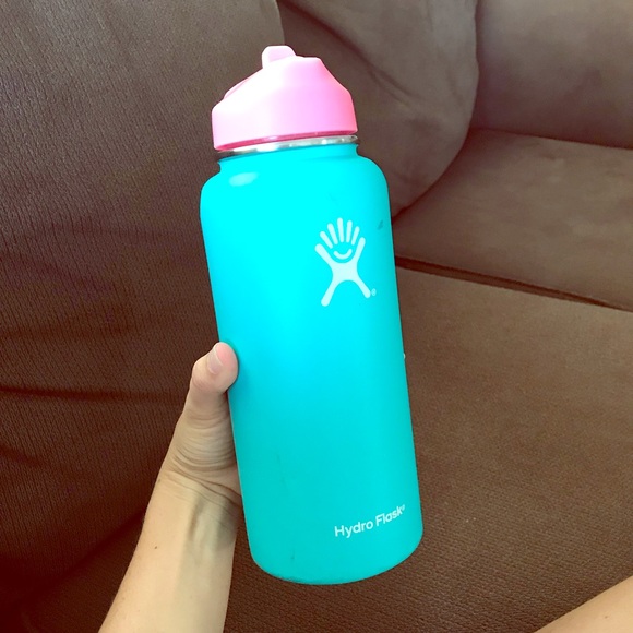 light blue hydro flask straw lid